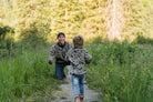 Burlebo Boy's Full Zip Jacket Rocky Mountain Camo Y-RMSFZ