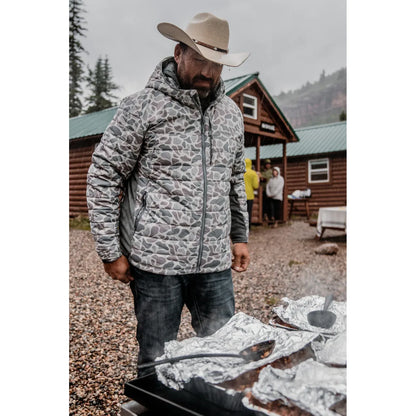 Men's Burlebo Classic Deer Camo Puffer Jacket PJACK-CDC