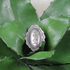 Women's Sterling Silver Platter Ring Sz. 7 - Crazy House Western Wear