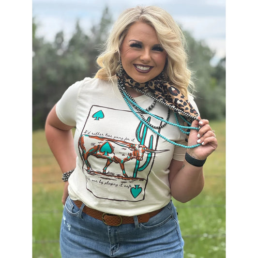 Women's Longhorn Card T-shirt