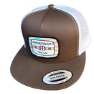 Anderson Bean Brown Striped Patch Cap RDHC-459 - Crazy House Western Wear