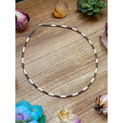 Bijoux Fab Pink Conch Heishi & 3mm Sterling Silver Pearl Necklace 20in NEC-STE-155-PIN