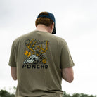 Poncho Men's Short Sleeve Tan Buck T-shirt 