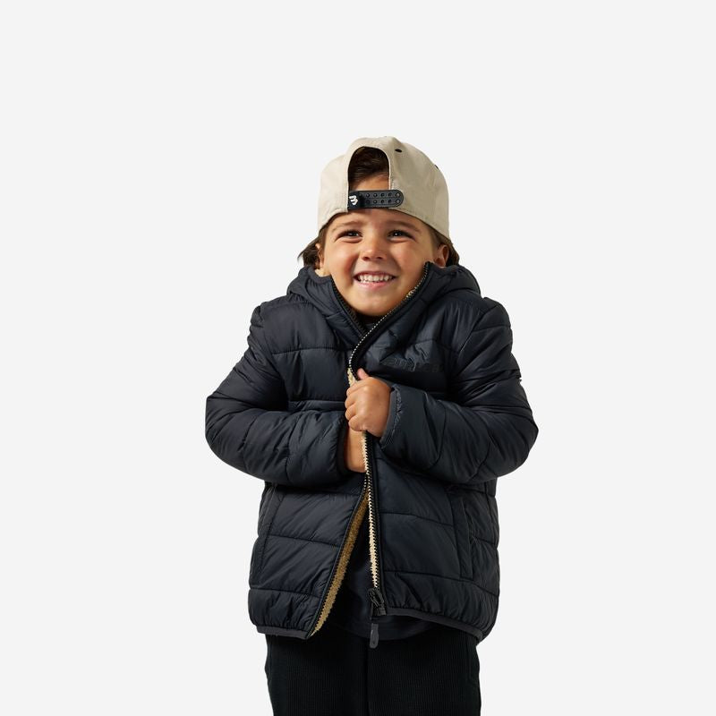 Burlebo Boy's Tan Mountain Fleece Hoodie Jacket Y-MFHJ-TAN