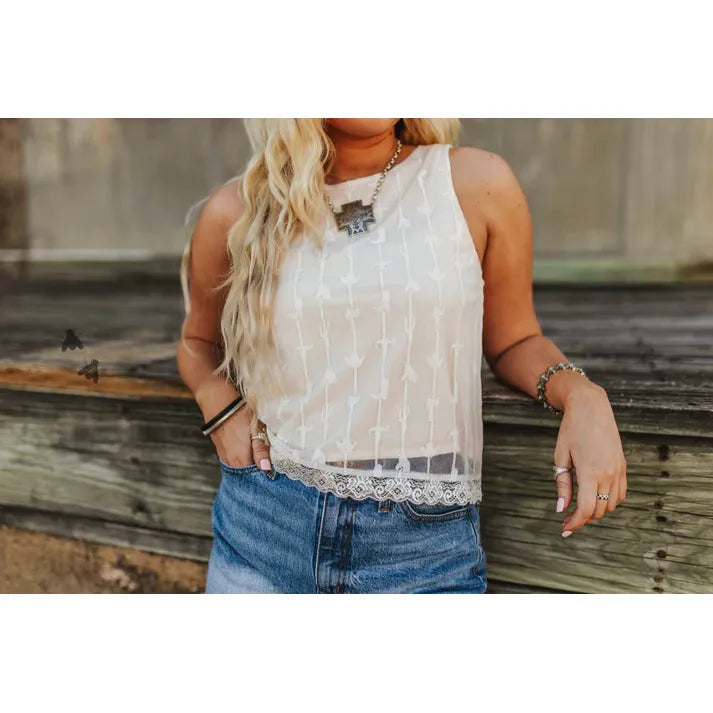 Women's Two Fly Sheer Lariat Tank