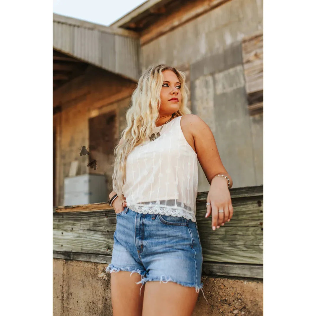 Women's Two Fly Sheer Lariat Tank