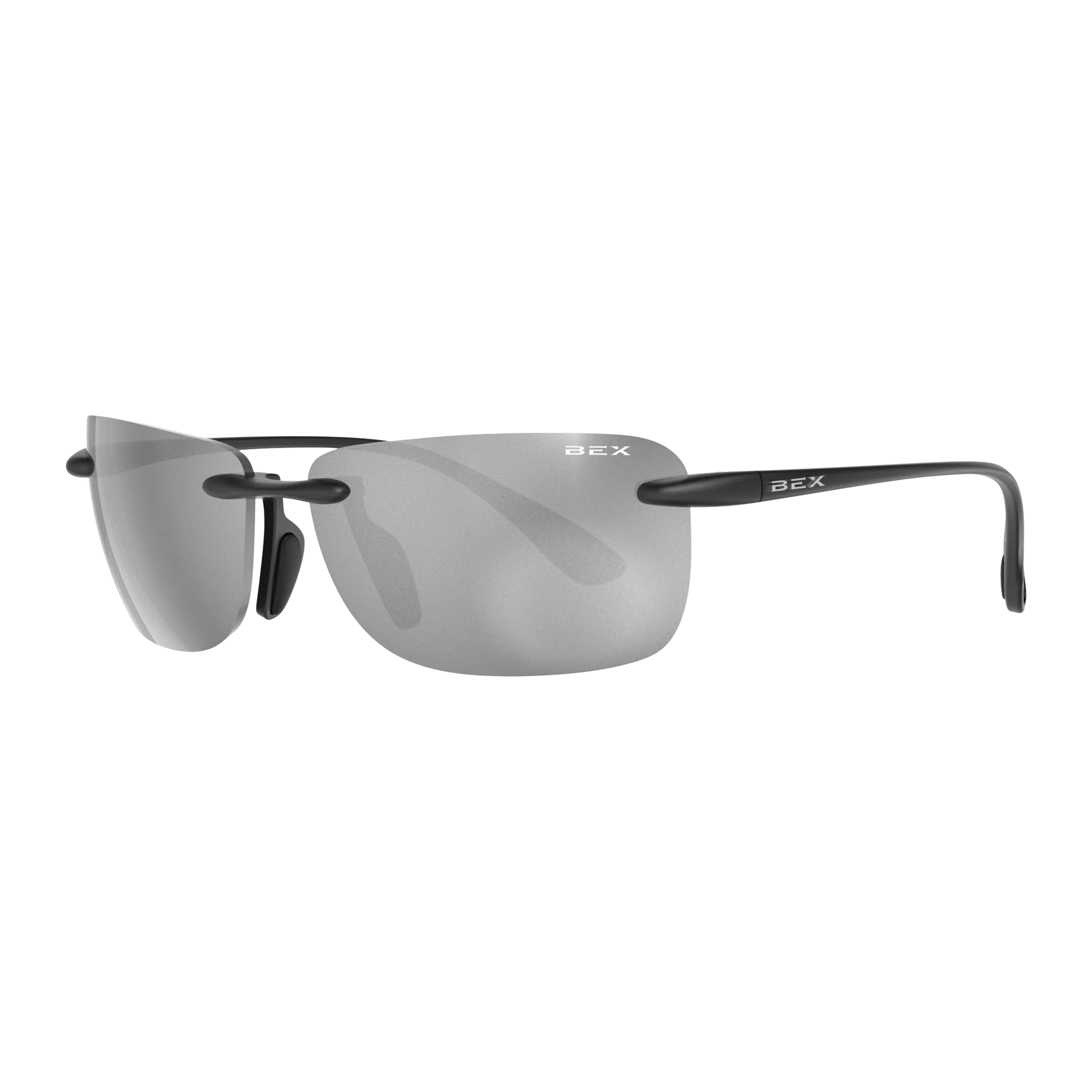 Bex Black, Gray and Silver Jaxyn X OTG Sunglasses S164BGS