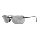 Bex Black, Gray and Silver Jaxyn X OTG Sunglasses S164BGS