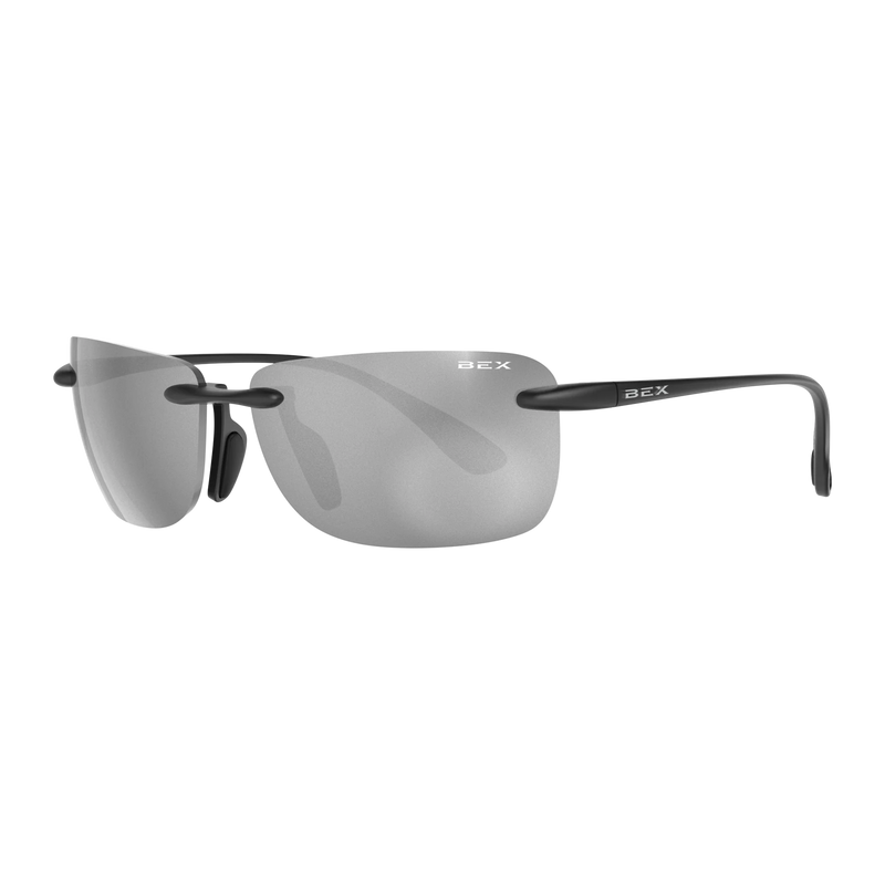 Bex Black, Gray and Silver Jaxyn X OTG Sunglasses S164BGS