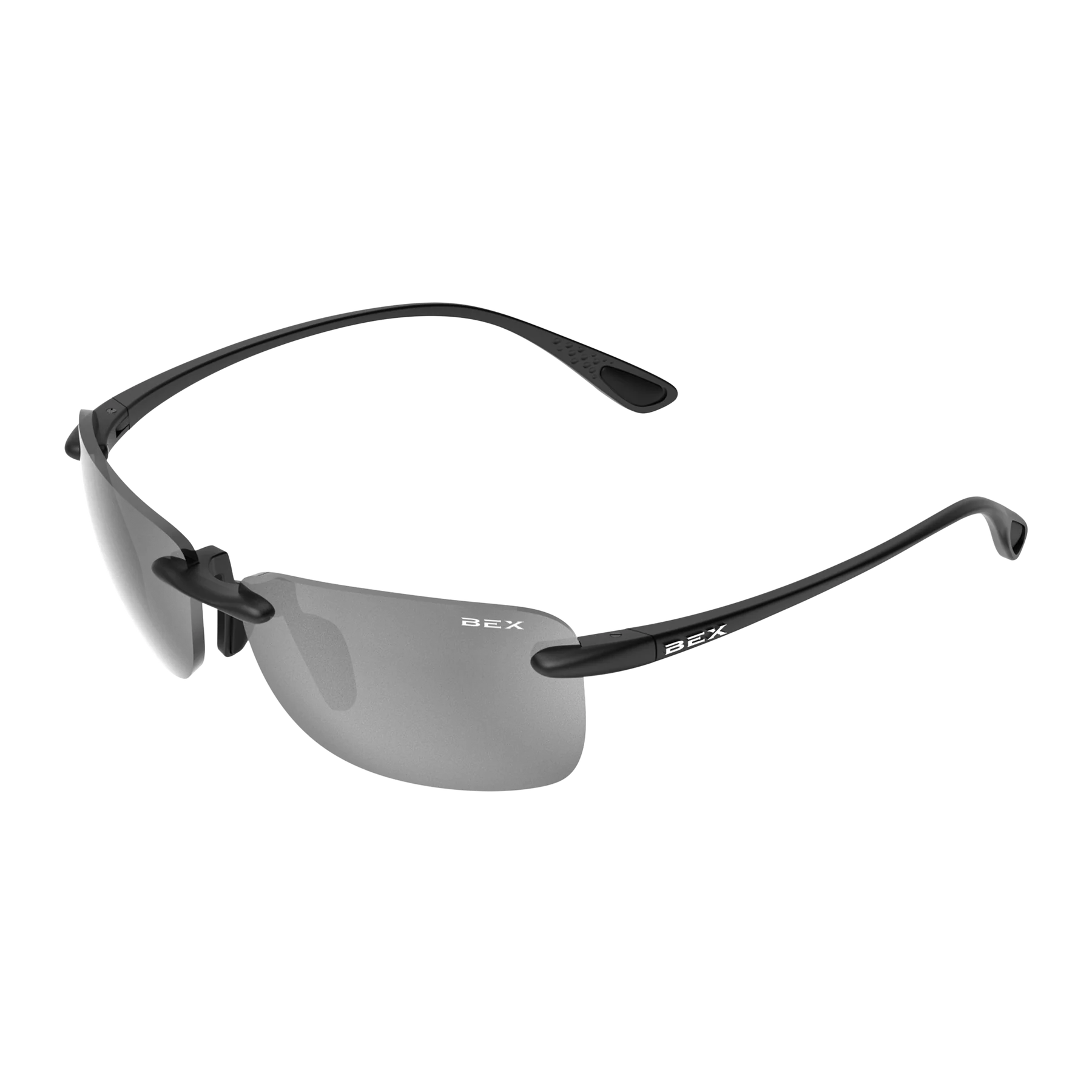 Bex Black, Gray and Silver Jaxyn X OTG Sunglasses S164BGS