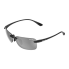 Bex Black, Gray and Silver Jaxyn X OTG Sunglasses S164BGS