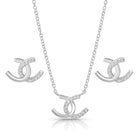 Women's Montana Silversmiths Horseshoe Happiness Jewelry Set JS4505