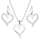 Women's Montana Silversmiths Divine Affection Jewelry Set JS6123