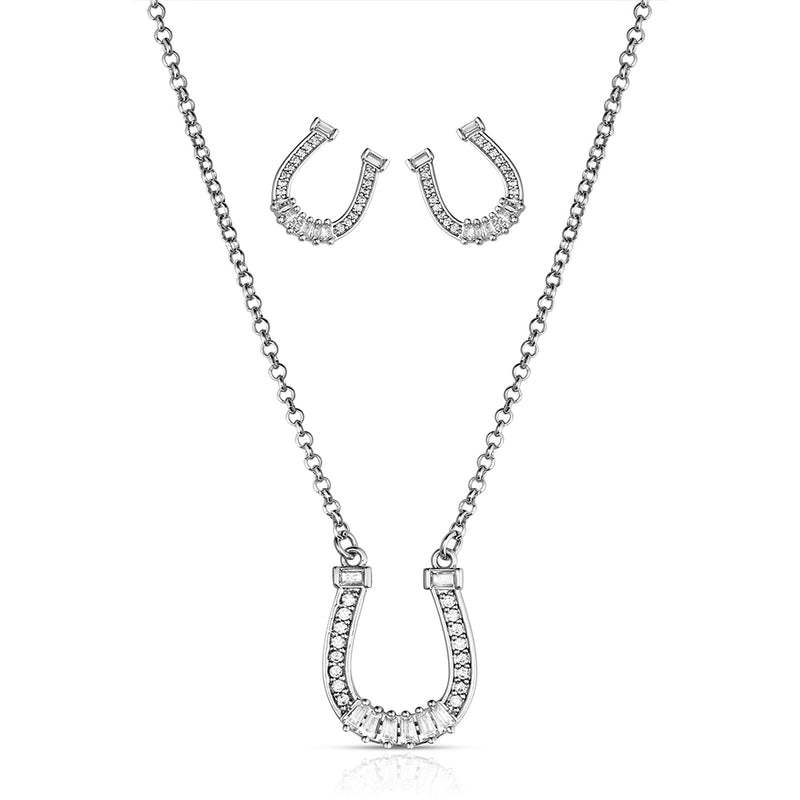 Women's Montana Silversmiths True Luck Crystal Jewelry Set JS6530