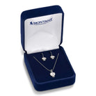 Montana Silversmiths Women's Snowcapped Heart Jewelry Set JS6615