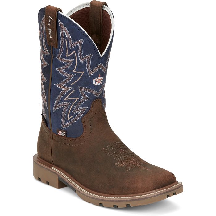 Men's Justin Dusty 11" Work Boot GR9063 - Crazy House Western Wear