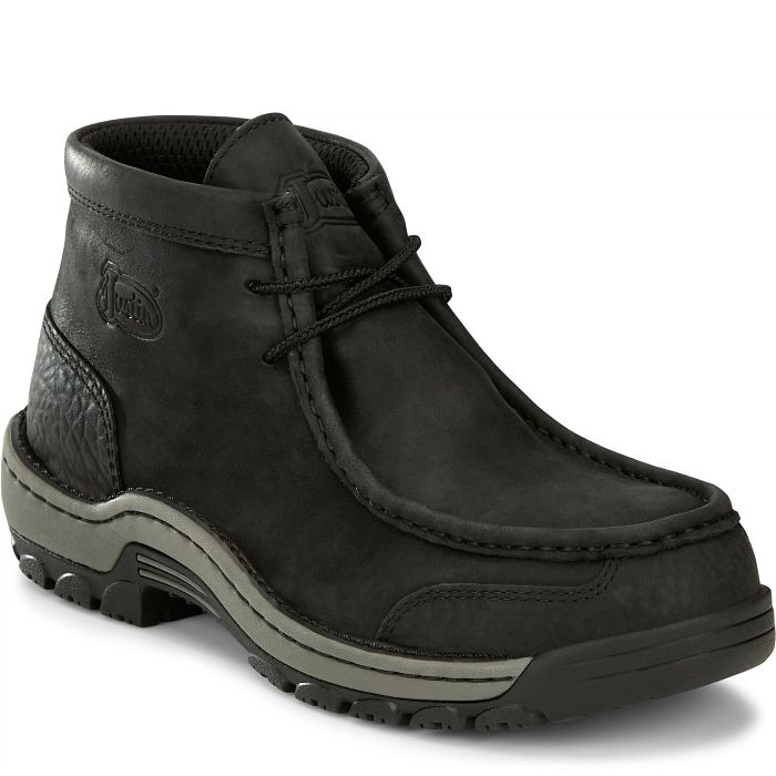 Men's Justin Crafton 4" Alloy Toe Shoe SE250 - Crazy House Western Wear