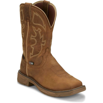 Men's Justin Rush 11" Waterproof Steel Toe Boot SE4340 - Crazy House Western Wear