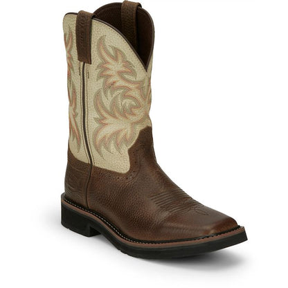 Men's Justin Driller 11" Work Boot SE4683 - Crazy House Western Wear