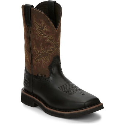 Men's Justin Driller 11" Composite Toe Boot SE4818 - Crazy House Western Wear
