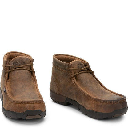 Men's Justin 4" Cappie Steel Toe Shoe 235 - Crazy House Western Wear