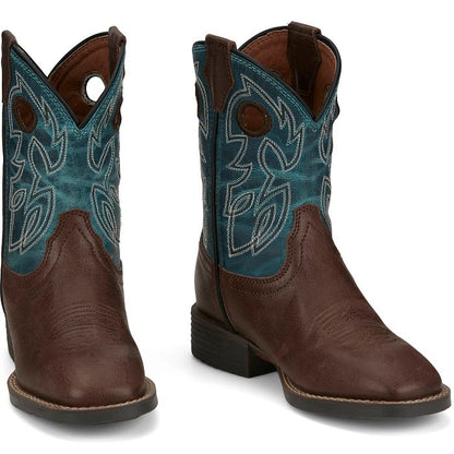 Kid's Justin Bowline Boot JK7524 - Crazy House Western Wear