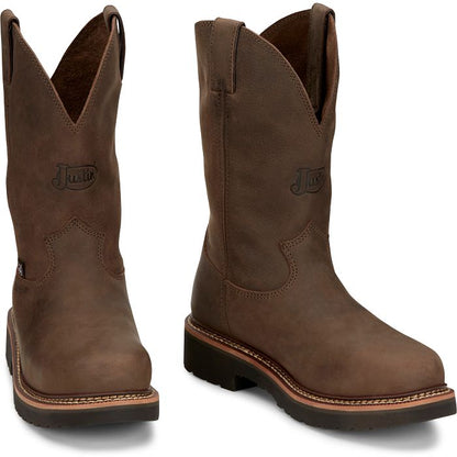 Men's Justin Carbide 11" Steel Toe Boot OW4441 - Crazy House Western Wear