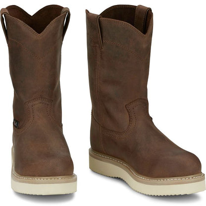 Men's Justin Ram 10" Steel Toe Boot OW4711 - Crazy House Western Wear