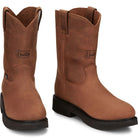 Men's Justin Round-Up 10" Steel Toe Boot OW4764 - Crazy House Western Wear