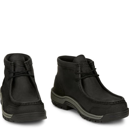 Men's Justin Crafton 4" Alloy Toe Shoe SE250 - Crazy House Western Wear