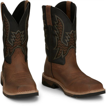Men's Justin Bolt 11" Nano Safety Toe Boot SE4113 - Crazy House Western Wear