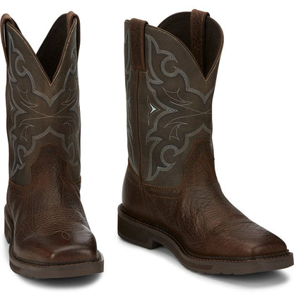 Men's Justin Amarillo 11" Waterproof Work Boot SE4312 - Crazy House Western Wear