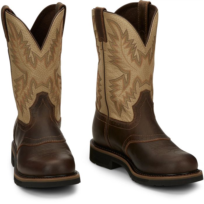 Men's Justin Superintendent 11" Work Boot SE4660 - Crazy House Western Wear