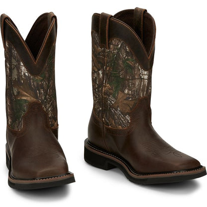 Men's Justin Trekker 11" Waterproof Work Boot SE4676 - Crazy House Western Wear