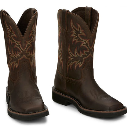 Men's Justin Driller 11" Work Boot SE4681 - Crazy House Western Wear