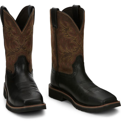 Men's Justin Driller 11" Composite Toe Boot SE4818 - Crazy House Western Wear