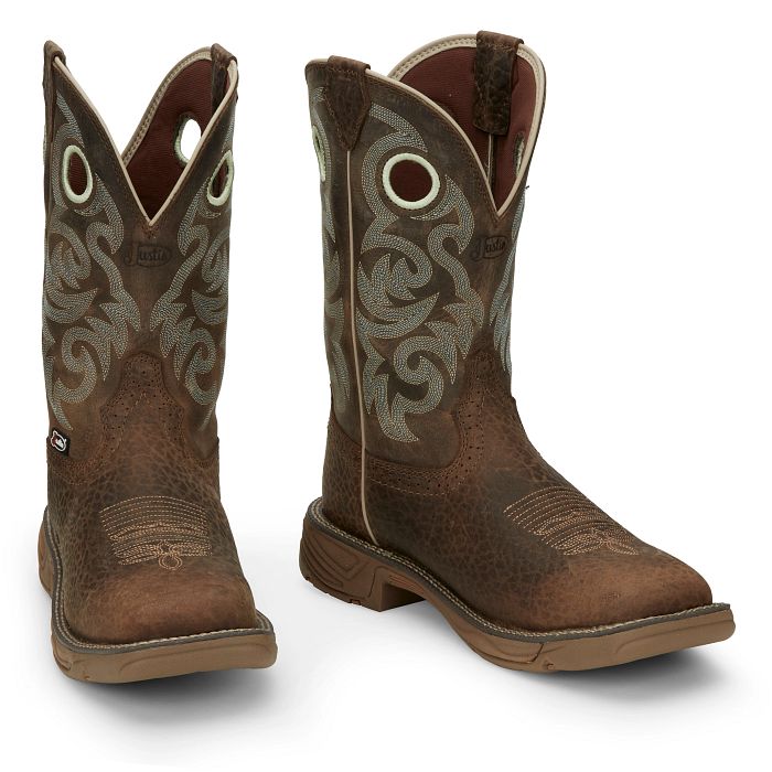 Men's Justin Rush 11" Work Boot SE7403 - Crazy House Western Wear