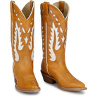 Women's Brown and White Faye 13" Western Shirt 