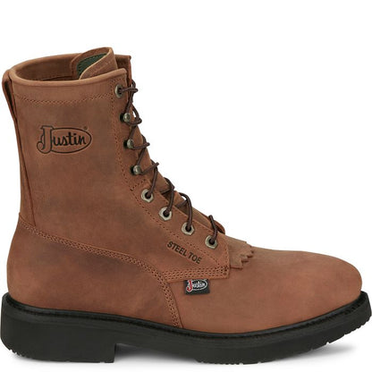 Men's Justin Livestock 11" Steel Toe Lace-Up OW764 - Crazy House Western Wear