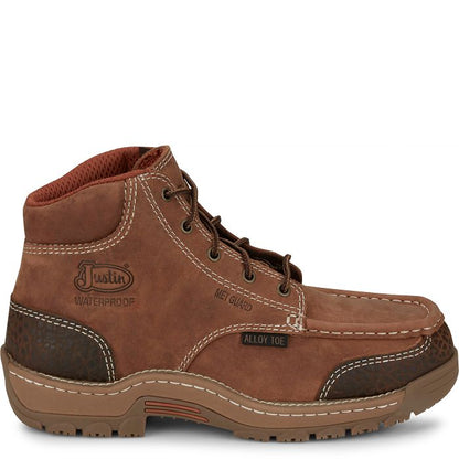 Men's Justin Corbett 5" Waterproof Alloy Toe Shoe SE255 - Crazy House Western Wear