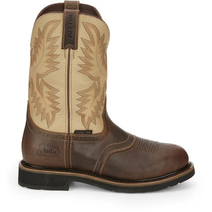 Men's Justin Superintendent 11" Steel Toe Boot SE4661 - Crazy House Western Wear