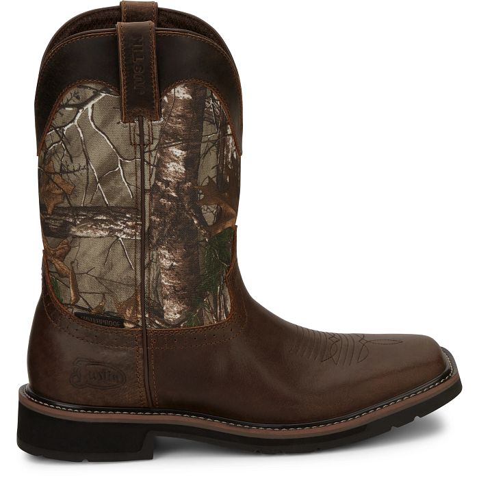 Men's Justin Trekker 11" Waterproof Work Boot SE4676 - Crazy House Western Wear