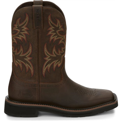 Men's Justin Driller 11" Work Boot SE4681 - Crazy House Western Wear