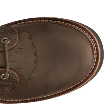 Men's Justin Rivot 8" Lace-Up OW440 - Crazy House Western Wear
