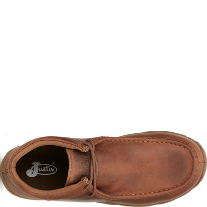 Men's Justin Cappie 4" Alloy Toe Shoe SE242 - Crazy House Western Wear