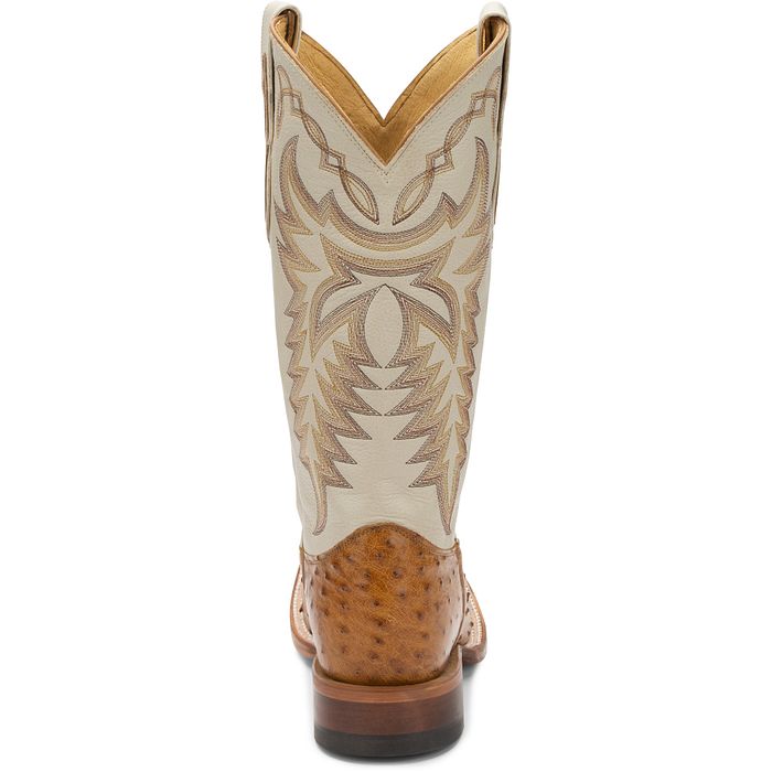 Men's Justin Pascoe 13" Full Quill Ostrich Boot 8094 - Crazy House Western Wear