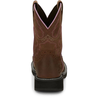 Women's Justin Wanette 8" Waterproof Steel Toe Boot GY9980 - Crazy House Western Wear