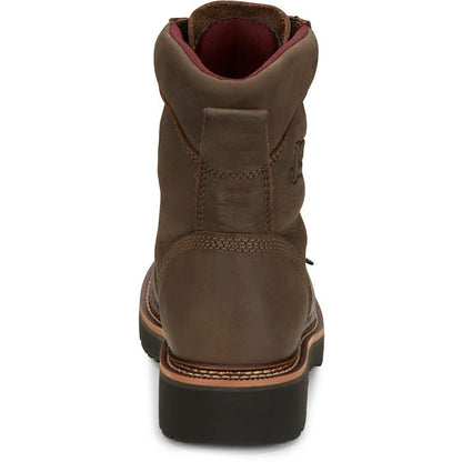 Men's Justin Rivot 8" Lace-Up OW440 - Crazy House Western Wear