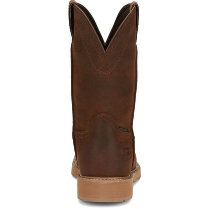 Men's Justin Buster 11" Waterproof Steel Toe Boot SE3101 - Crazy House Western Wear