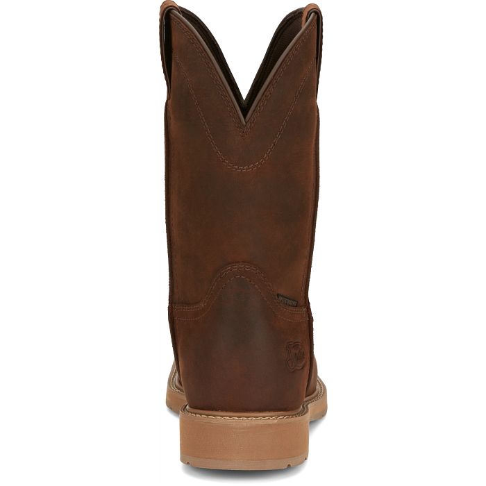 Men's Justin Buster 11" Waterproof Steel Toe Boot SE3101 - Crazy House Western Wear